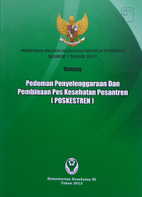 Image of PEDOMAN PENYELENGGARAAN DAN  PEMBINAAN POS KESEHATAN PESANTREN ( POSKESTREN )