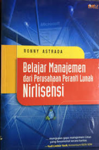 Image of Belajar manajemen dari perusahaan peranti lunak nirlisensi