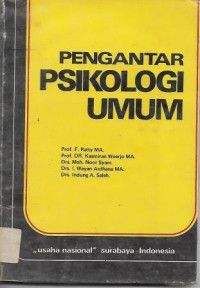 Image of Pengantar Psikologi Umum