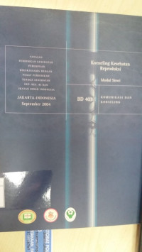 Image of Konseling Kesehatan Reproduksi : Modul Siswa