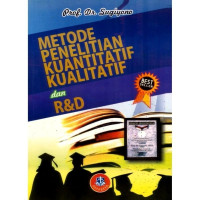 Image of Metode penelitian kuantitatif, kualitatif dan R & D