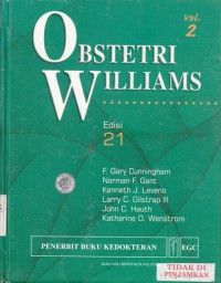 Image of Obstetri Williams Vol.2 Edisi 21